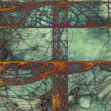 Doku, retro tarzı arka plan olarak kullanılabilir. Farklı renk desen ile