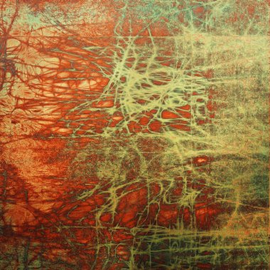 Sanat grafik doku grunge arka plan için. Farklı renk desenleri ile renkli zemin