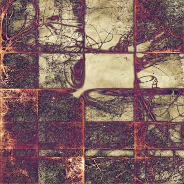 Sanat grafik doku grunge arka plan için. Farklı renk desenleri ile renkli zemin