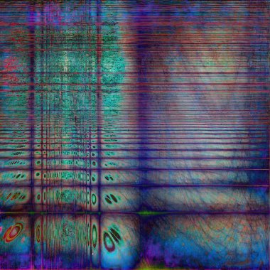 Sanat grafik doku grunge arka plan için. Farklı renk desenleri ile renkli zemin