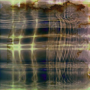 Eski vintage doku ve farklı renk desen retro tarzı arka plan