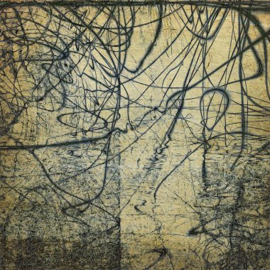 Eski vintage doku ve farklı renk desen retro tarzı arka plan