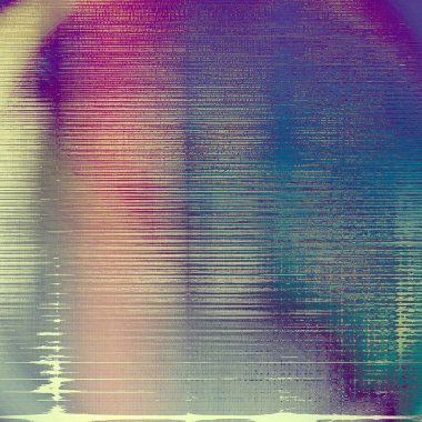 Vintage tarzı grafik öğeleri, retro duygu kompozisyon ve farklı renk desen Grunge arka plan