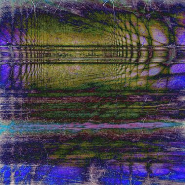 Vintage tarzı grafik öğeleri, retro duygu kompozisyon ve farklı renk desen Grunge arka plan