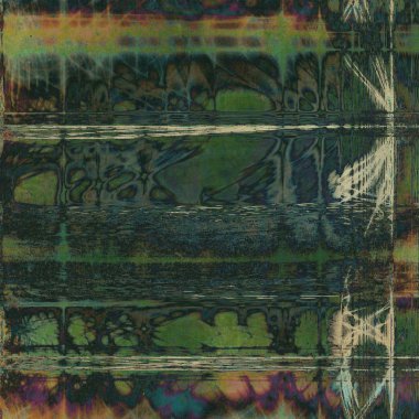 Grunge tasarım kompozisyon eski vintage doku üzerinde. Farklı renk desenleri ile yaratıcı arka plan