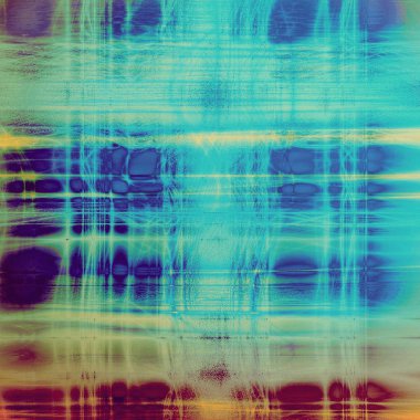 Retro grunge antika arka plan veya yıpranmış antika doku ile farklı renk desen