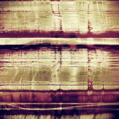 Retro grunge antika arka plan veya yıpranmış antika doku ile farklı renk desen