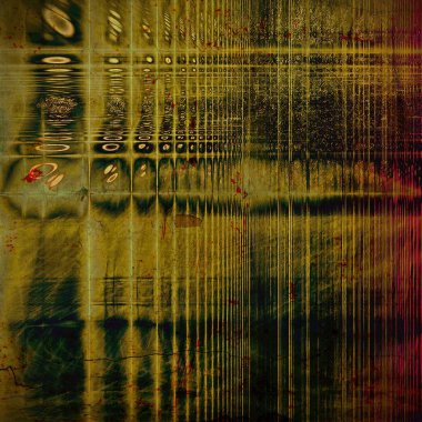 Retro arka plan, vintage grunge doku ile farklı renk desen