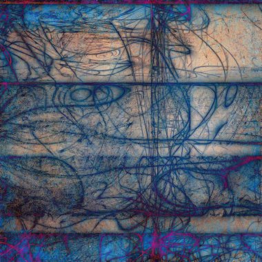 Retro arka plan, vintage grunge doku ile farklı renk desen