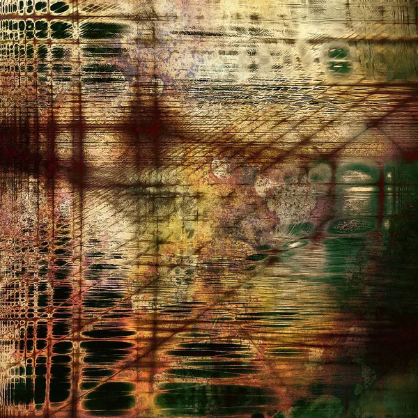 Retro arka plan, vintage grunge doku ile farklı renk desen