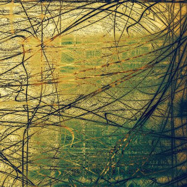 Keskin dokulu arka plan, vintage zemin eski stil öğeleri ve farklı renk desen ile yaşlı