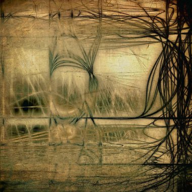 Kaba vintage doku. Farklı renk desen ile