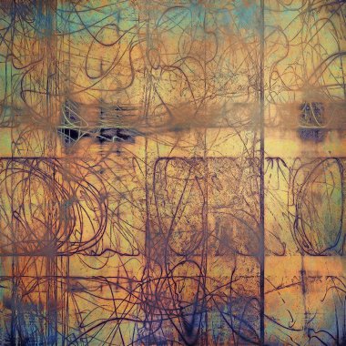 Kaba vintage doku. Farklı renk desen ile