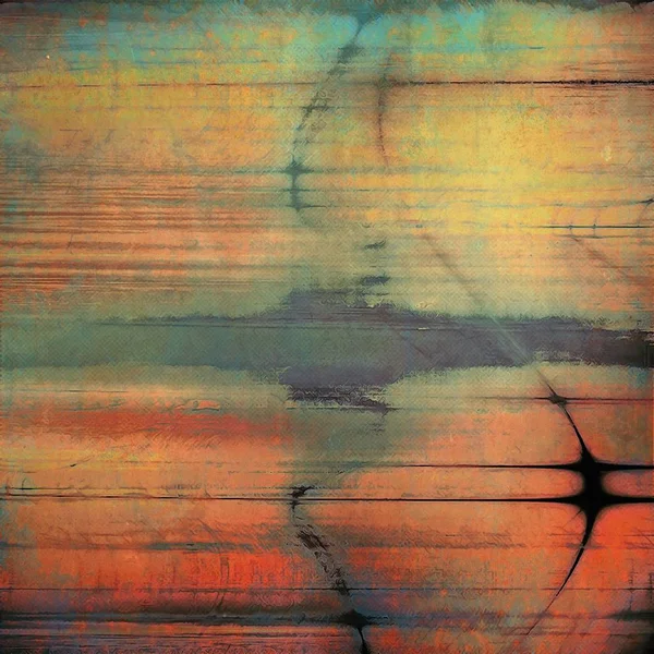 Keskin dokulu arka plan, vintage zemin eski stil öğeleri ve farklı renk desen ile yaşlı