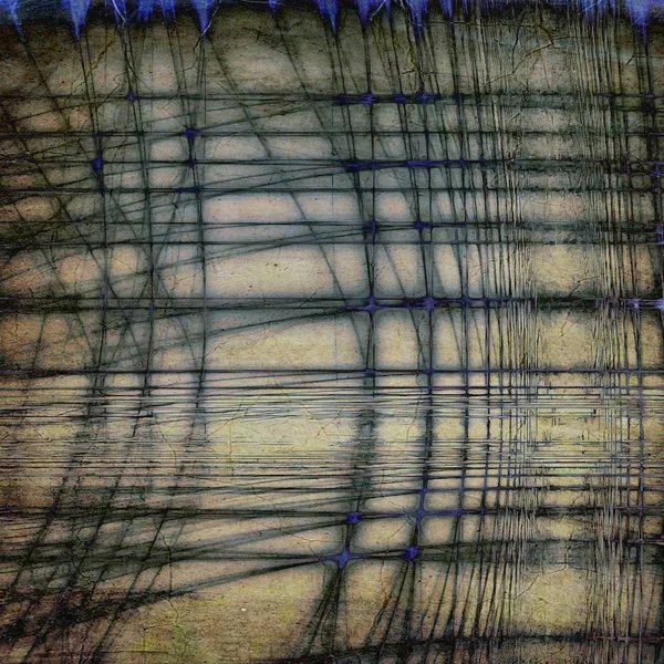 Keskin dokulu arka plan, vintage zemin eski stil öğeleri ve farklı renk desen ile yaşlı