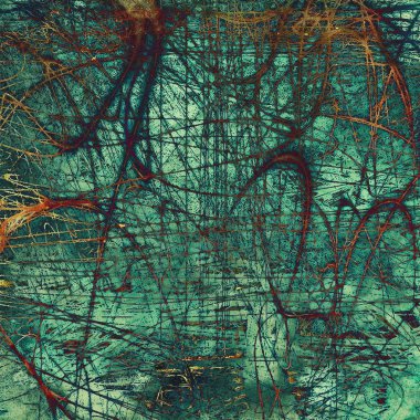 Kaba vintage doku. Farklı renk desen ile