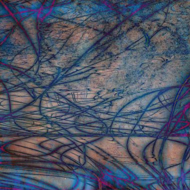 Retro doku soyut grunge arka plan olarak kullanılan. Eski püskü zemin ile farklı renk desen