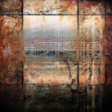 Retro doku soyut grunge arka plan olarak kullanılan. Eski püskü zemin ile farklı renk desen