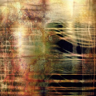 Sanat doku, yaratıcı tasarım için vintage arka plan. Farklı renk desen ile