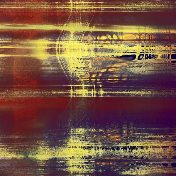 アート グランジ テクスチャ、創造的なデザインのヴィンテージの抽象的な背景。さまざまなカラー パターンで — ストック写真