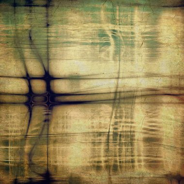 En eski vintage arka planda grunge tarzı. Farklı renk desenleri ile eski doku