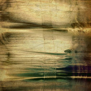 En eski vintage arka planda grunge tarzı. Farklı renk desenleri ile eski doku