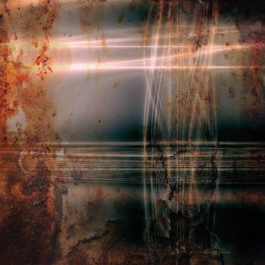 Renkli arka plan veya aşınmış doku kaşıdı. Farklı renk desen ile