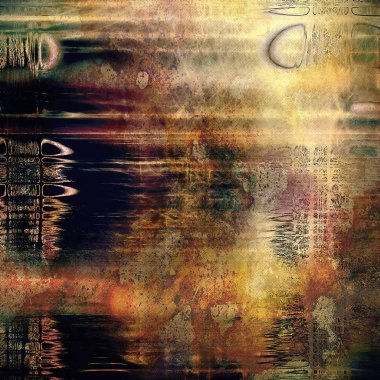 Renkli arka plan veya aşınmış doku kaşıdı. Farklı renk desen ile