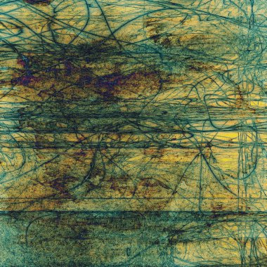 Doku retro, vintage tarzı elemanları ve farklı renk desen ile arka plan