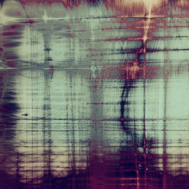 Doku retro, vintage tarzı elemanları ve farklı renk desen ile arka plan