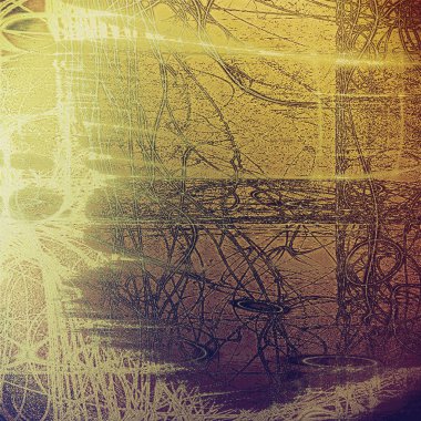 Doku retro, vintage tarzı elemanları ve farklı renk desen ile arka plan