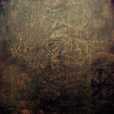 Doku retro, vintage tarzı elemanları ve farklı renk desen ile arka plan