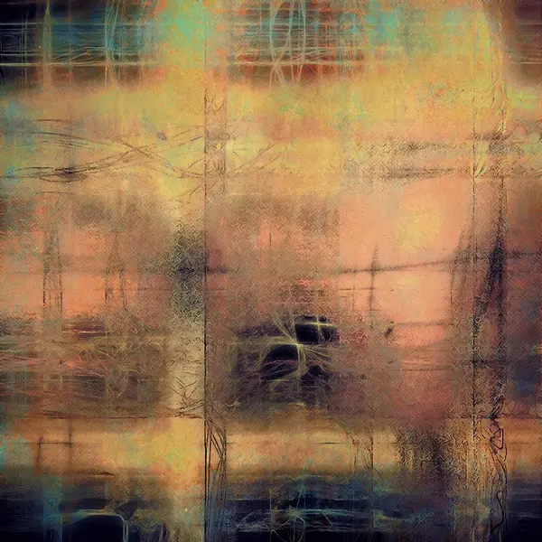 Doku retro, vintage tarzı elemanları ve farklı renk desen ile arka plan