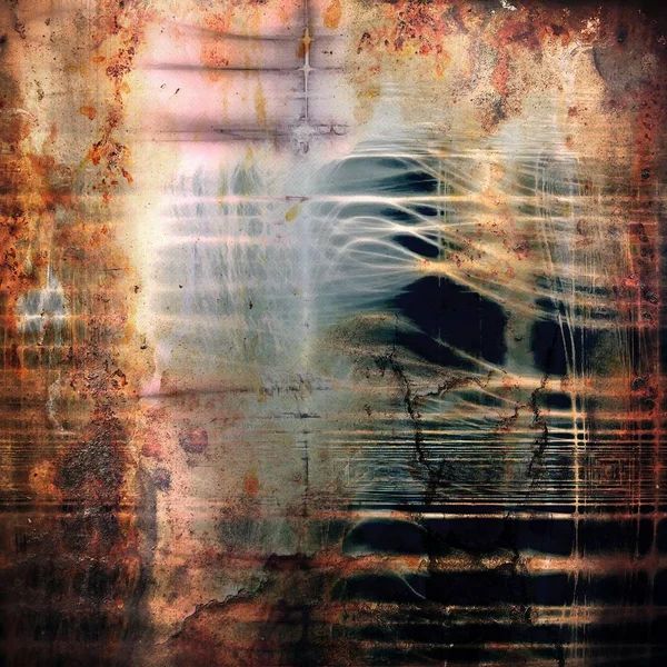 Doku retro, vintage tarzı elemanları ve farklı renk desen ile arka plan