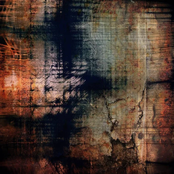 Vintage tarzı tasarım öğeleri, çizik doku ve farklı renk desen Retro arka plan