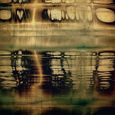 Vintage tarzı tasarım öğeleri, çizik doku ve farklı renk desen Retro arka plan