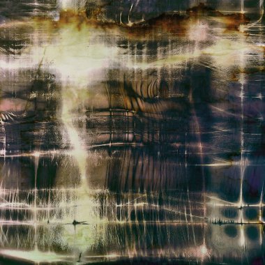 Vintage tarzı tasarım öğeleri, çizik doku ve farklı renk desen Retro arka plan