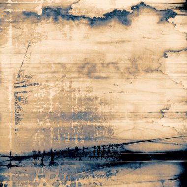 Vintage tarzı tasarım öğeleri, çizik doku ve farklı renk desen Retro arka plan