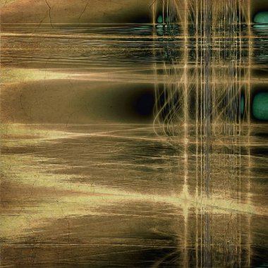 En eski vintage arka planda grunge tarzı. Farklı renk desenleri ile eski doku