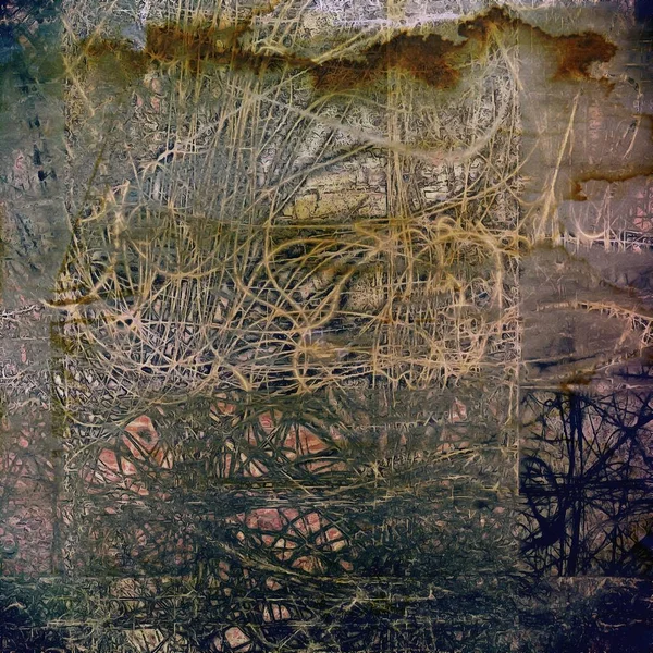 Vintage eski stil doku, yıpranmış ve kaba grunge arka plan ile farklı renk desen