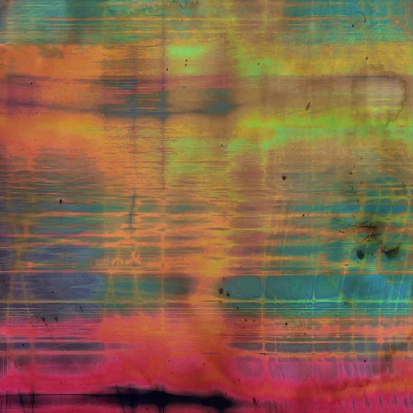 Винтажная текстура в старом стиле, изношенный и грубый фон с различными цветовыми узорами — стоковое фото