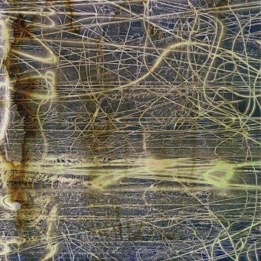 Vintage eski stil doku, yıpranmış ve kaba grunge arka plan ile farklı renk desen