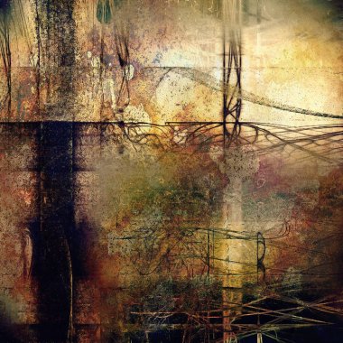 Soluk aşınmış dokulu arka plan vintage. Farklı renk desenleri ile zemin 