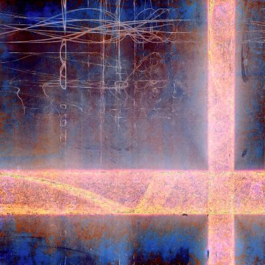 Renkli vintage arka plan, çizik, lekeleri ve farklı renk desen doku