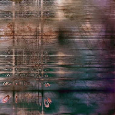 Renkli vintage arka plan, çizik, lekeleri ve farklı renk desen doku