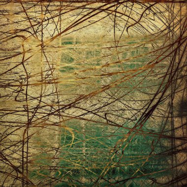 Renkli vintage arka plan, çizik, lekeleri ve farklı renk desen doku