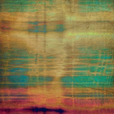 Renkli vintage arka plan, çizik, lekeleri ve farklı renk desen doku