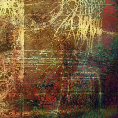 Retro doku. Farklı renk desen ile