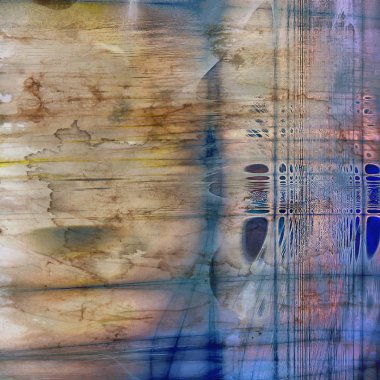 Retro doku. Farklı renk desen ile