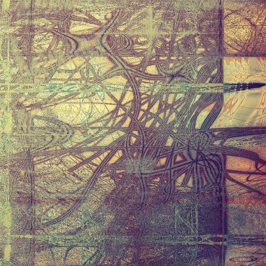 Retro doku. Farklı renk desen ile